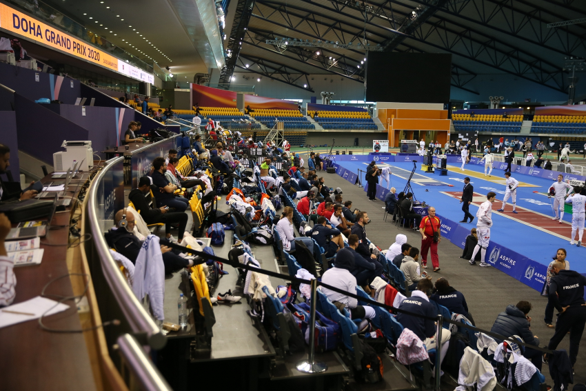 From 24- 26 January, the 2020 Fencing Grand Prix took place at Aspire Academy.
