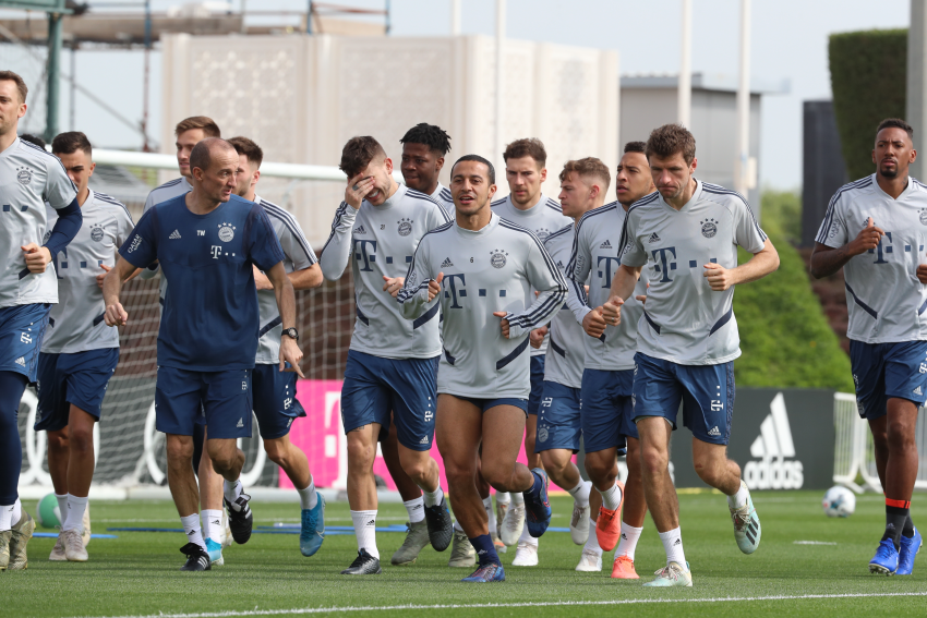 For the tenth time in total, the German record champions FC Bayern Munich is preparing for part two of the Bundesliga campaign at Aspire Academy.