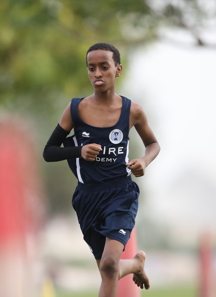 GREAT CONTESTS ON SHOW AT  4TH ASPIRE ACADEMY CROSS COUNTRY RACES